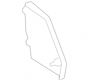 Front panel trim side right Toyota Sienna 11-14 beige