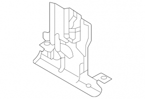 Mitsubishi Outlander 22-25 front radar mounting bracket on the body