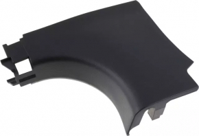 Front pillar trim lower right Nissan Altima 13-14 prerest, black, worn, scratches