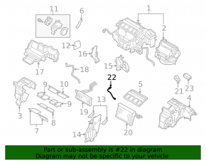 Subaru Outback 15-19 Evaporator Temperature Sensor