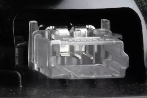 Cadillac ATS 13-19 gray glove compartment