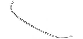 Front bumper lip Hyundai Elantra 21-23 N Line