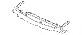 Front bumper protection for Porsche Macan 22-26 rest, rear