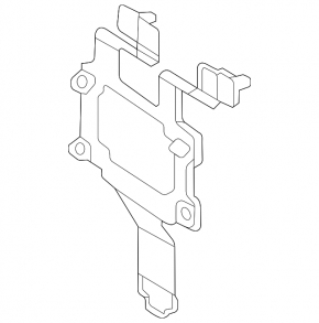 Cruise radar bracket for Mercedes X247 GLB 20-26