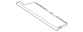 Lower radiator deflector Mercedes GLC-class X254 23-25 2.0