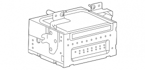 Ford Flex Radio Tape Recorder 09-11