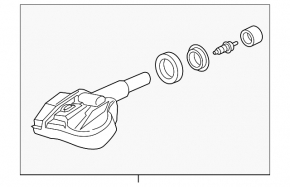 Wheel pressure sensor Mazda CX-30 20-