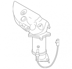 Lambda probe second Mazda CX-9 11-15 3.7