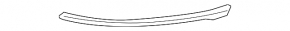 Front bumper lip right Ford Fusion mk5 13-16 SIGNEDA