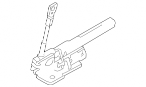 Driver's seat belt tensioner Ford Explorer 13-19