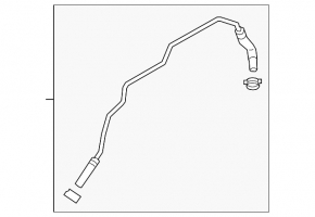Oil Cooling System Pipe Outlet Ford Fusion mk5 13-20