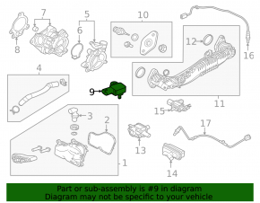 MAP sensor Mazda CX-30 20-22 2.5