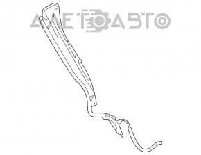 Trunk lid tilt sensor right Mazda CX-9 16-23