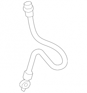 Rear left brake hose Mazda CX-50 23-25