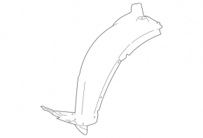 Front mudguard right front part Mercedes X164 GL