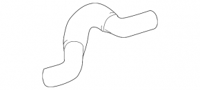 Upper cooling pipe Toyota Camry v40 2.4, hybrid