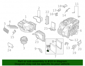 Air conditioner heater valve Volkswagen ID.4 21-23