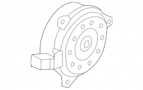 Cooling Fan Motor Nissan Versa Note 13-19 CVT