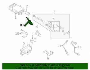 Hyundai Sonata 11-15 2.4 Solenoid Valve