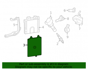 Block ECU engine computer Honda HR-V 16-17