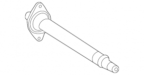 Intermediate shaft front right Infiniti QX30 17-19 AWD