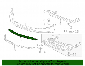 Buick Encore 17-19 Front Bumper Cover Scratch