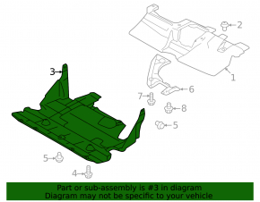 Subaru Forester 25-26 engine guard cracked