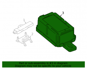 Remote Control Module BMW X1 F48 16-22