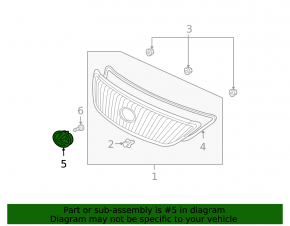 Lexus grille emblem Lexus RX300 RX330 RX350 04-09