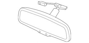 Acura MDX 14-16 Interior Mirror with Auto Dimming