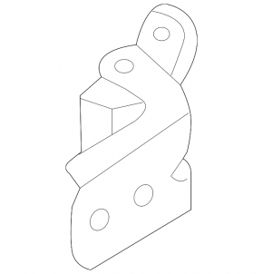 Lower front left door hinge for Infiniti FX35 FX45 03-08