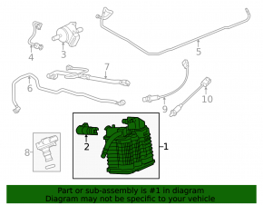 Chevrolet Cruze 16-carbon absorber canister