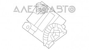 Actuator motor drive rear heater ventilation Toyota Highlander 20-