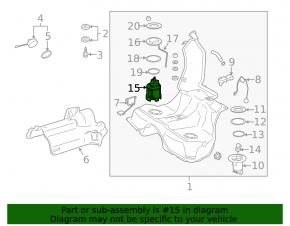 Fuel pump for Mercedes W221