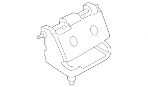 Left tailgate hinge for Ford C-max MK2 13-18