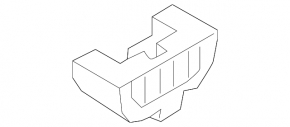 Lower left radiator bracket for Land Rover Range Rover Velar 18-23 2.0T, 3.0T, 5.0T tires