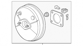 Honda CRZ 11-15 Vacuum Booster