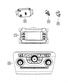 TELEMATICS BLUETOOTH MODULE Jeep Patriot 11-17