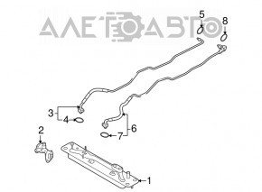 Thermostat housing automatic transmission BMW X5 E70 07-13 3.0