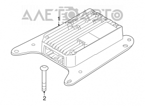 BMW X5 X6 E70 E71 07-13 VDC Rear Struts Control Computer