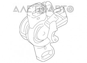 Brake pedal Toyota Camry v70 18- 2.5, 3.5 rusty