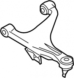 Stabilizer link rear left Infiniti Q50 14-24