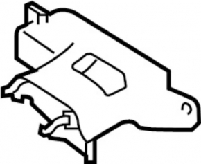 Infiniti Q50 14-20 Hood Lock Bracket