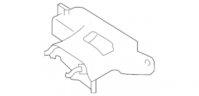 Infiniti Q50 14-20 Hood Lock Bracket