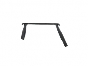 Door molding upper rear left Jeep Compass 17-24 black with glass seal
