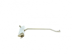 Muffler rear part with barrel Jeep Compass 17- 2.4 fwd
