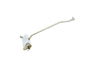 Muffler rear part with barrel Jeep Compass 17- 2.4 fwd
