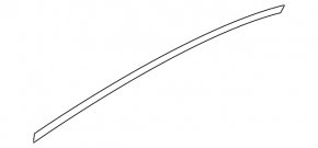 Upper front right door molding for Nissan Altima 13-18 chrome