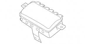 Kia Sorento 21-25 HEV, PHEV passenger airbag in the dashboard