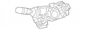 Left steering column switch for Toyota Camry v40